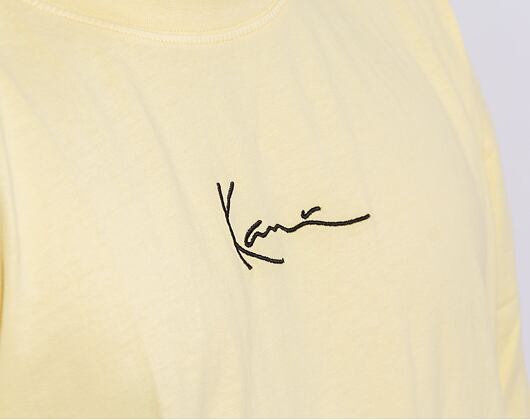Karl Kani Small Signature Washed Tee Light Yellow 6030254 T-Shirt