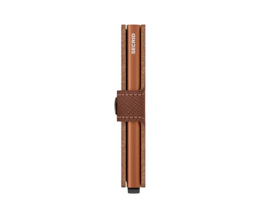 Secrid Miniwallet Saffiano Caramel