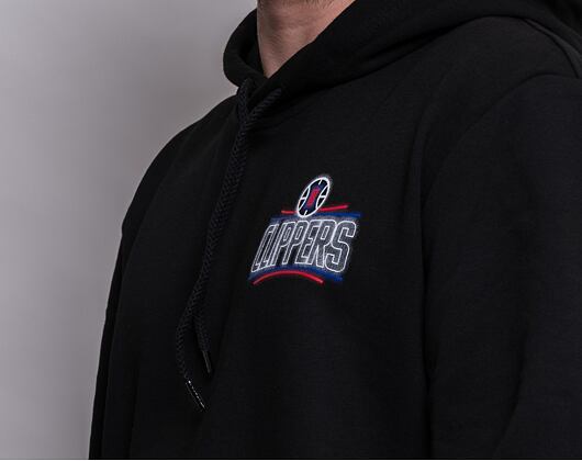 New Era NBA Neon Pull Over Hoody Los Angeles Clippers Black