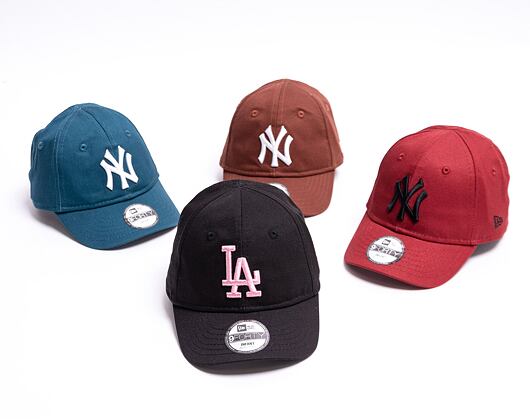 New Era 9FORTY Kids MLB League Essential Los Angeles Dodgers Strapback Black