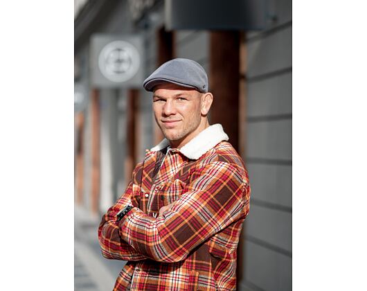 Kangol Bamboo 507 6736BC-CH011 Charcoal Flat Cap