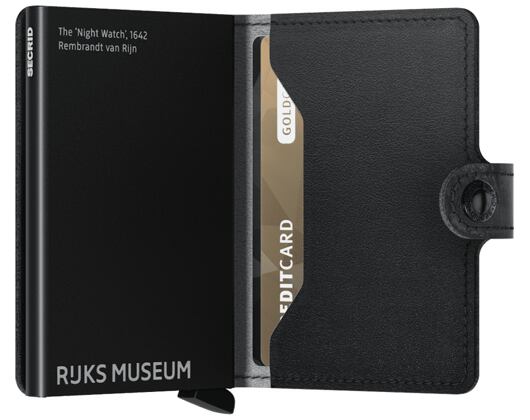 Wallet Secrid Miniwallet "Art Series" Rembrandt Van Rijn - The Night Watch, 1642