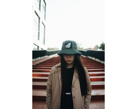 Goorin Bros. Howl You Doing Olive Bucket Hat