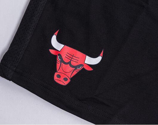New Era NBA Team Logo Shorts Chicago Bulls Black