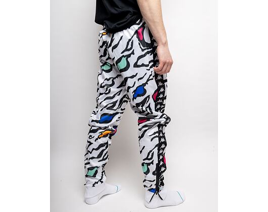 Kappa 222 Banda Rastoria Graphik Slim White Graphik Sweatpants