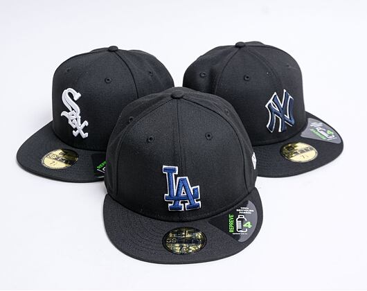 New Era 59FIFTY MLB Repreve 5 Los Angeles Dodgers Fitted Black Cap