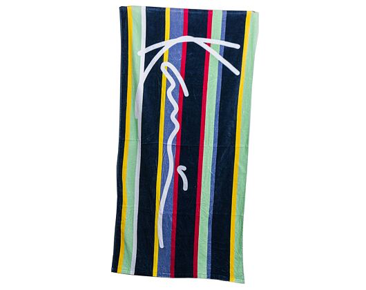 Karl Kani Signature Stripe Towel navy/mint/red