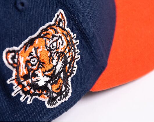 New Era 59FIFTY Low Profile MLB Cooperstown Detroit Tigers Fitted Oceanside Blue Cap