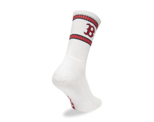 New Era MLB Premium Boston Red Sox White Socks