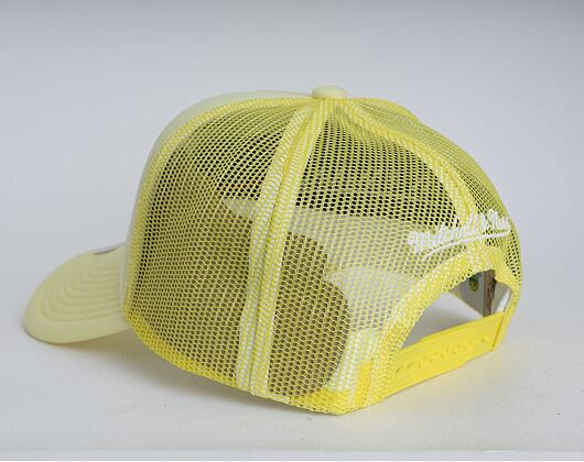 Mitchell & Ness Seattle Supersonics Pastel Trucker Snapback HWC Yellow Cap