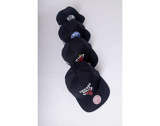 Mitchell & Ness Top Spot Snapback HWC Miami Heat Black Cap
