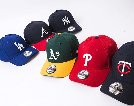 New Era Pinch H Los Angeles Dodgers Blue 9FORTY Strapback Cap