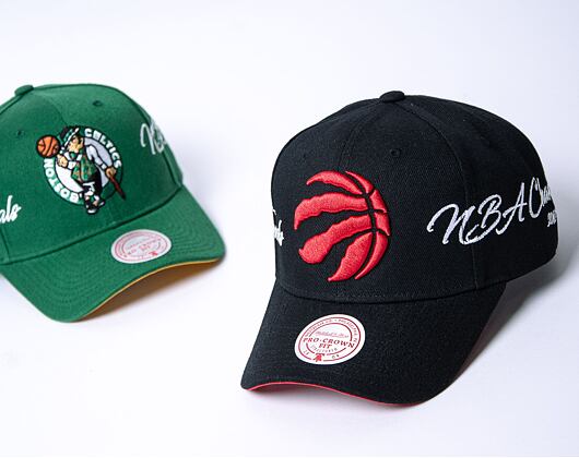 Mitchell & Ness Champ Wrap Pro Snapback Toronto Raptors Black Cap