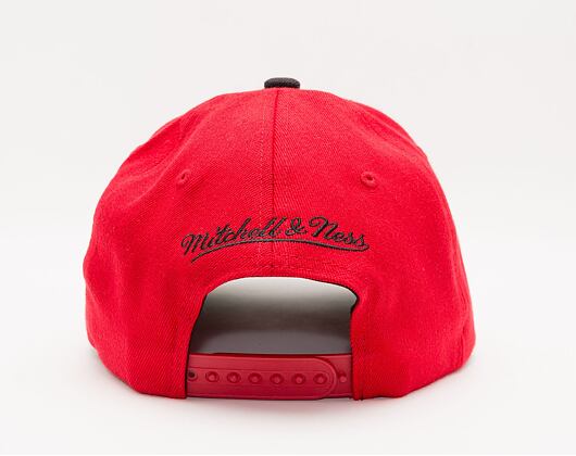 Mitchell & Ness Team 2 Tone 2.0 Stretch Snapback Hwc Portland Trail Blazers Red / Black Cap