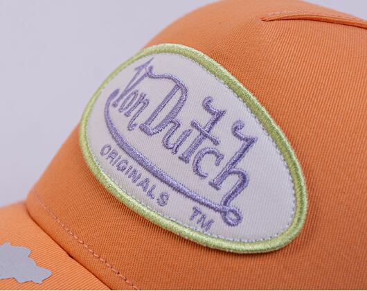 Von Dutch Trucker Boston Peach/White Cap