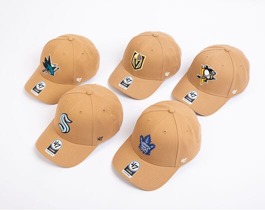 '47 Brand NHL Pittsburgh Penguins Snapback '47 MVP Camel Cap