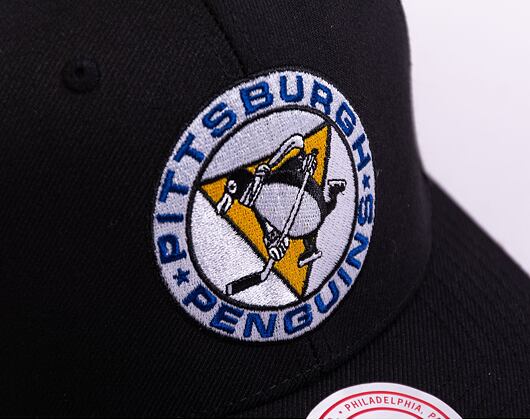 Kšiltovka Mitchell & Ness - Team Ground 2.0 Pro Snapback - Pittsburgh Penguins - Black