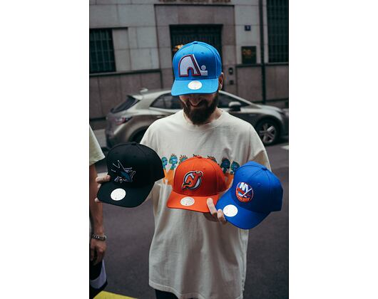 Kšiltovka Mitchell & Ness - Team Ground 2.0 Pro Snapback - San Jose Sharks - Black