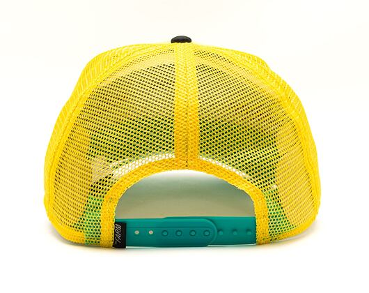 Kšiltovka Goorin - 'Acid Trip Pack' - Doggy Trip - Yellow / Black