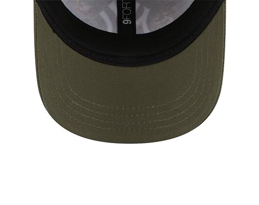 Dětská Kšiltovka New Era 9FORTY Kids MLB Outdoor New York Yankees New Olive / White