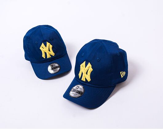 Dětská Kšiltovka New Era 9FORTY Kids MLB Boucle New York Yankees Royal Blue / Yellow