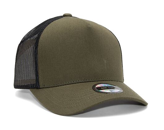 State of WOW Reed Baseball Trucker Army/Black Snapback Cap