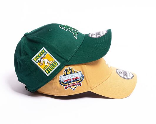 Kšiltovka New Era 9FORTY MLB New Traditions Oakland Athletics Dark Green / White