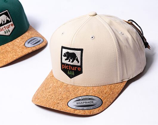Kšiltovka Picture Wakopa Baseball Cap Wood Ash