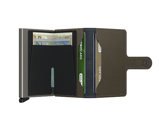 Secrid Carbon Khaki Wallet