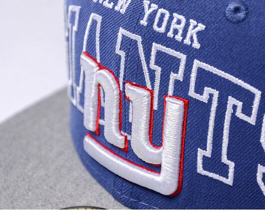 kšiltovka NEW ERA 59FIFTY Wordmark Central New York Giants Blue / Heather Grey
