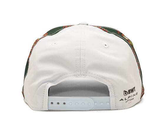 Kšiltovka New Era 9FIFTY Original Fit Pre-Curved Alpine Mexico Renault F1 White