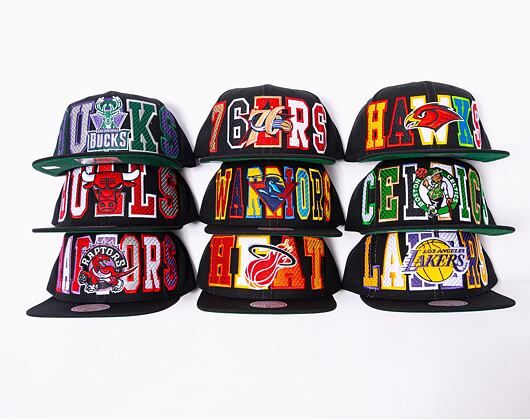Kšiltovka Mitchell & Ness Varsity Bust Snapback Hwc NBA MILWAUKEE BUCKS Black
