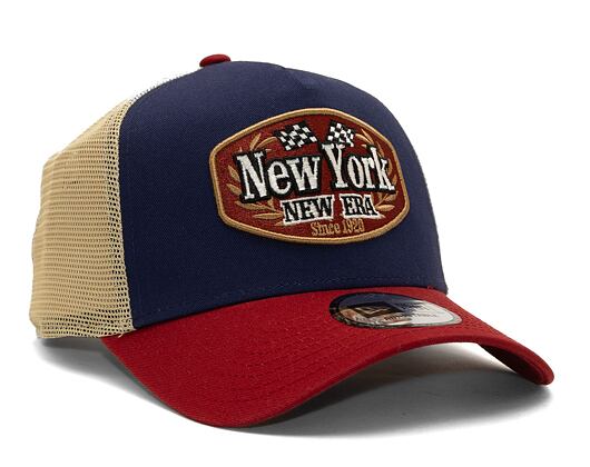 Kšiltovka New Era 9FORTY A-Frame Trucker Patch Navy
