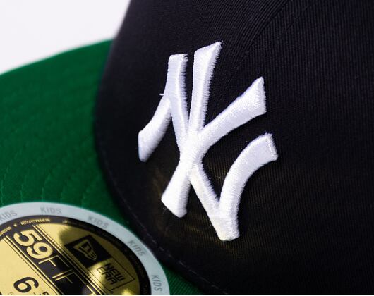 Dětská Kšiltovka New Era - 59FIFTY Kids MLB Team Color - New York Yankees - Navy / Green