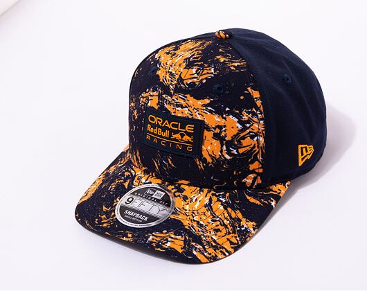 Kšiltovka New Era 9FIFTY All-Over-Print Pre-Curved Red Bull F1 Lava Camo