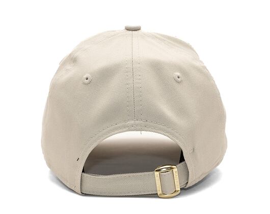 Dámská kšiltovka New Era 9FORTY Womens MLB Metallic Logo New York Yankees Stone