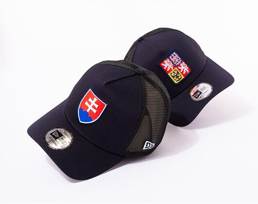 Kšiltovka New Era 9FORTY Trucker National Team - Slovakia Navy