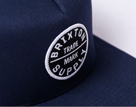 Kšiltovka Brixton Oath MP Trucker Hat - Washed Navy/Washed Navy