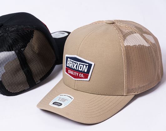 Kšiltovka Brixton Regal Netplus MP Trucker Hat - Khaki/Khaki