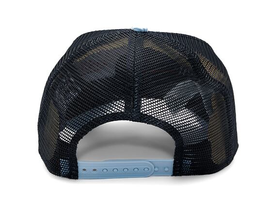 Kšiltovka New Era - Buffalo Patch Cord 9FORTY Trucker - Pastel Blue / Navy