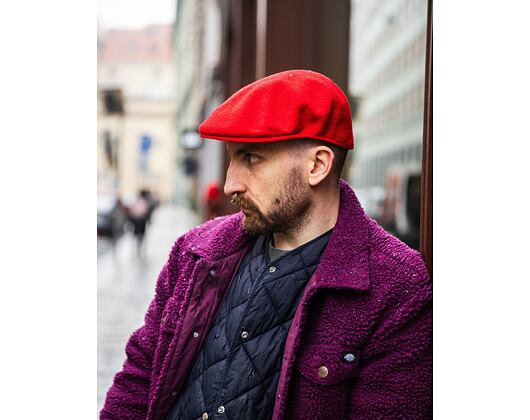 Kangol Bermuda 504 K3075ST-SC613 Scarlet Flat Cap