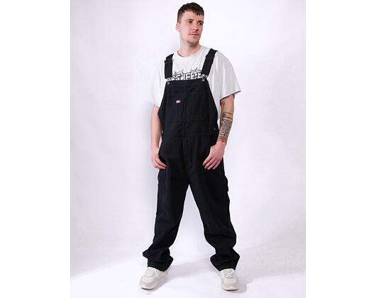 Lacláče Dickies - Duck Canvas Classic Bib - Black