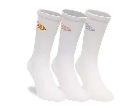 Ponožky New Era - Flag Collection - White / Pastel Blue