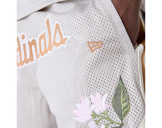 Kraťasy New Era - MLB Floral Mesh - St. Louis Cardinals - Off White