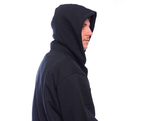 Mikina Karl Kani - Woven Signature Kani Os Zip Hoodie - black/rose