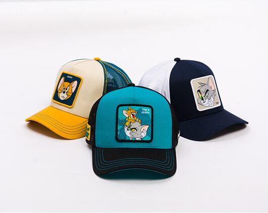 Kšiltovka Trucker Capslab Tom & Jerry Coton