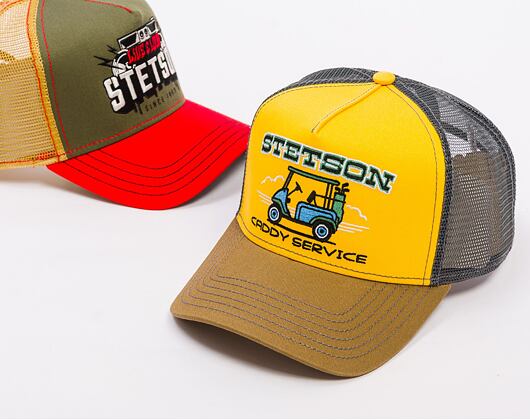 Kšiltovka Stetson - Trucker Cap Golf Caddy Service - 96