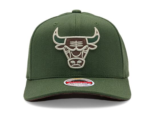 Kšiltovka Mitchell & Ness - Chicago Bulls - Fashion Classic Red - Olive