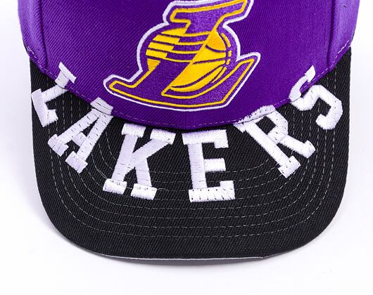 Kšiltovka Mitchell & Ness - Los Angeles Lakers - Underarch Pro Snapback - Purple