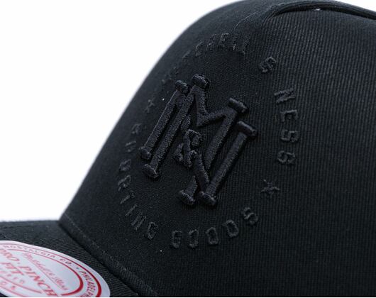 Kšiltovka Mitchell & Ness - Branded - Interlock Crest Pro Snapback - Black